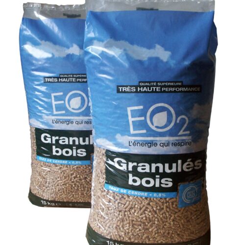 Granulés bois EO2 – sac 10 kg – DINplus